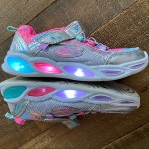 Skechers light-up sneakers 💜